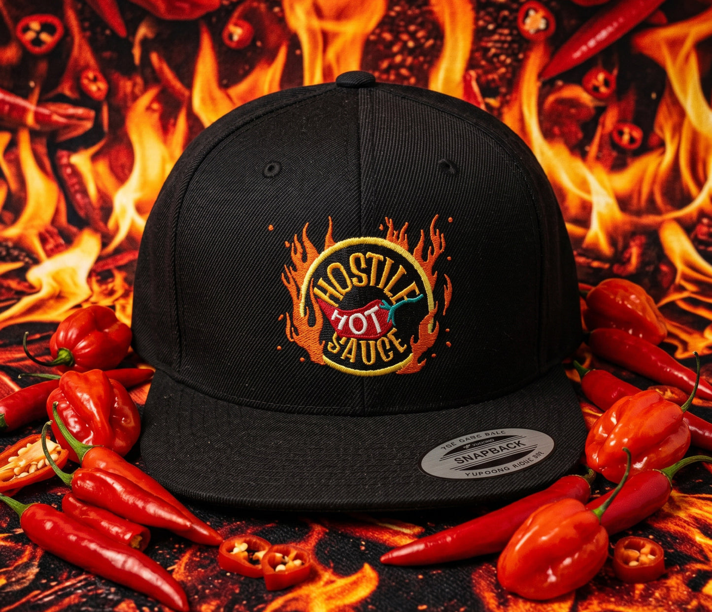 Hostile Hot Sauce Snapback