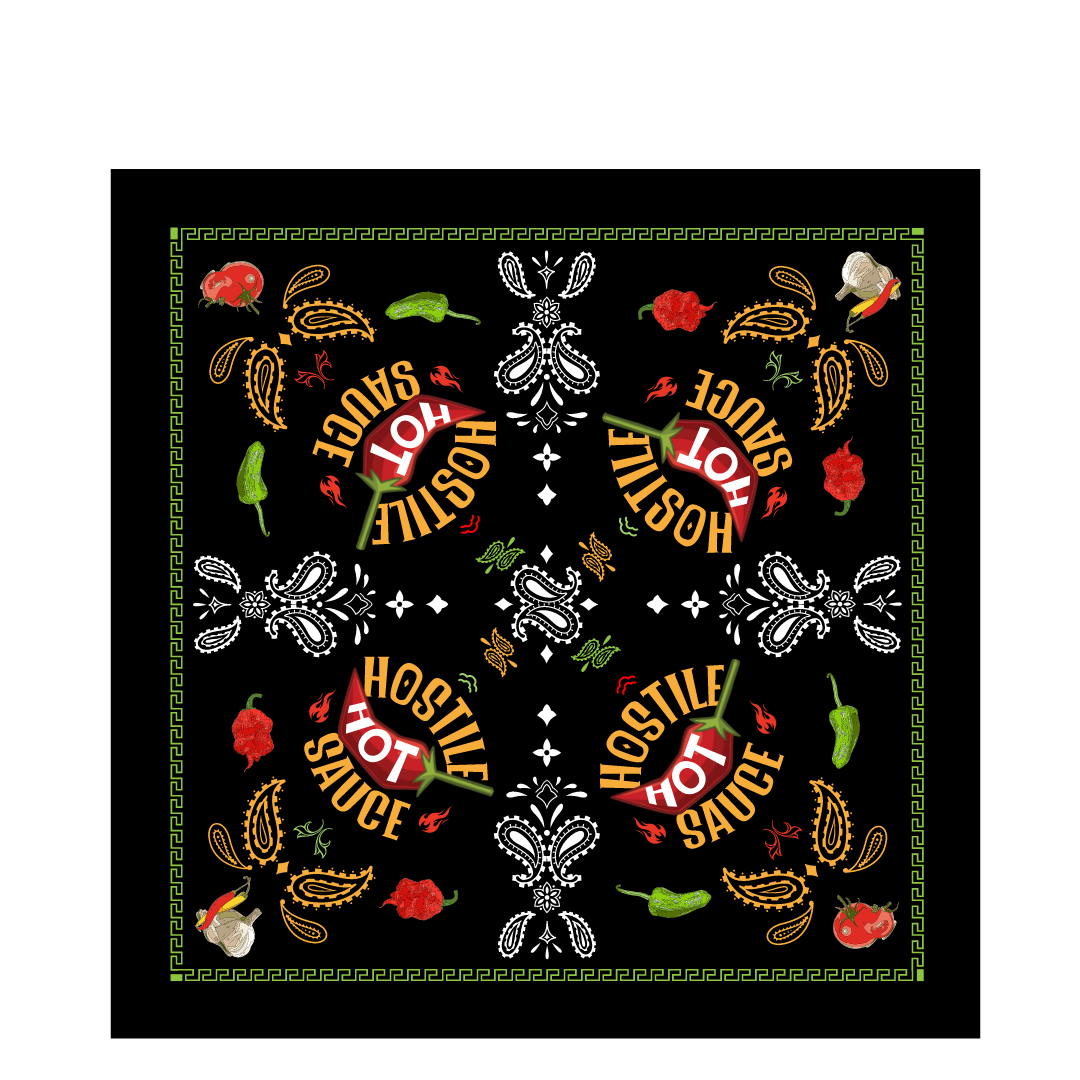 Hostile Hot Sauce Bandana