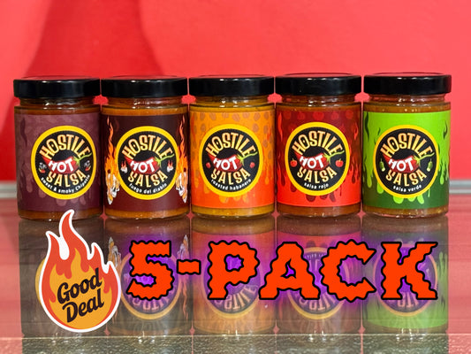5-pack of Salsas